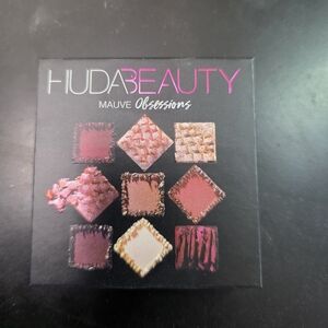 HUDA BEAUTY Eyeshadow Palette - Black Packaging with White Text